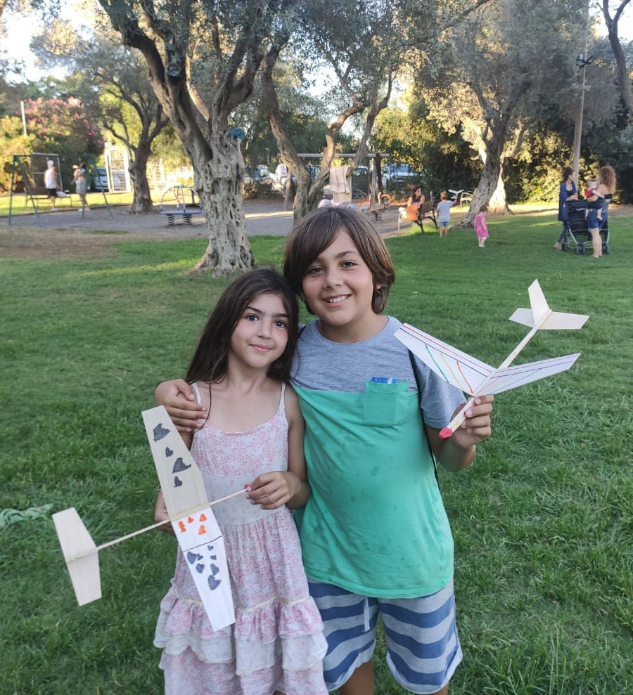 פעילויות קיץ 2020 - טיסנים בחורשה