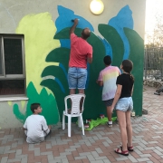 פרויקט ציור קיר שכבת ז' 2021